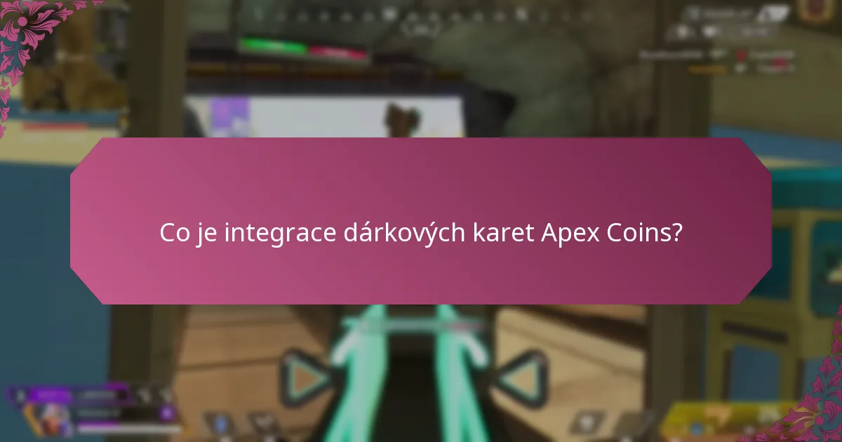 Jak mohu integrovat dárkové karty Apex Coins s věrnostními programy?