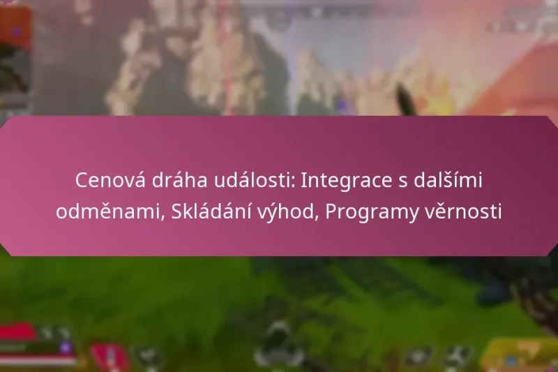 Cenová dráha události: Integrace s dalšími odměnami, Skládání výhod, Programy věrnosti