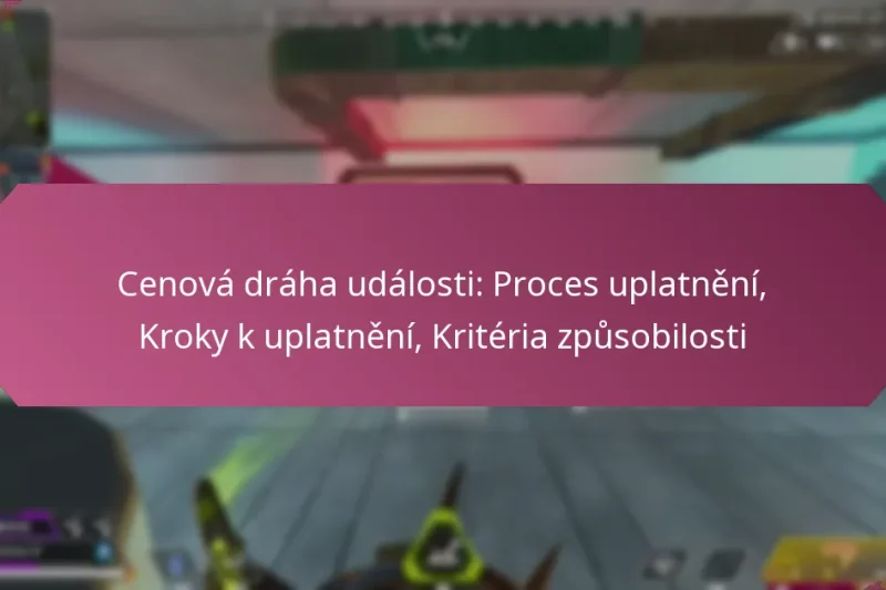 Cenová dráha události: Proces uplatnění, Kroky k uplatnění, Kritéria způsobilosti