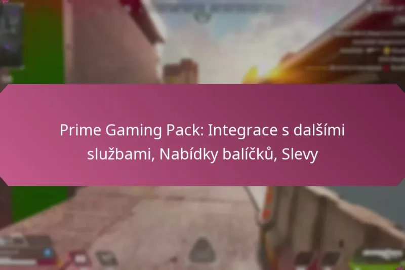 Prime Gaming Pack: Integrace s dalšími službami, Nabídky balíčků, Slevy