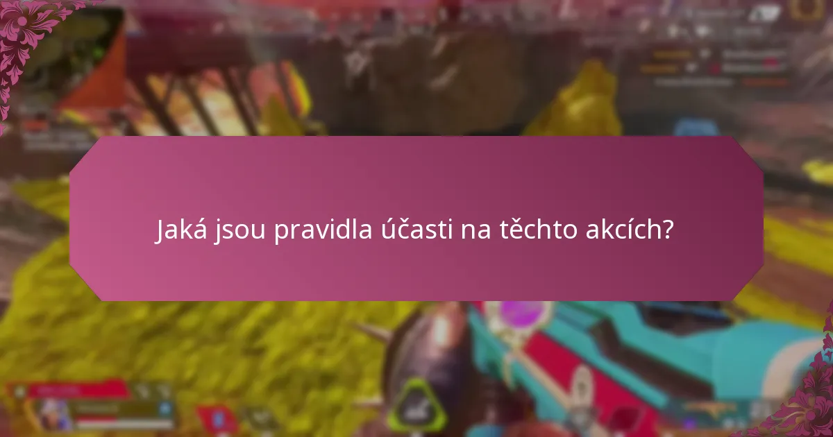 Kdy se tyto akce obvykle konají?