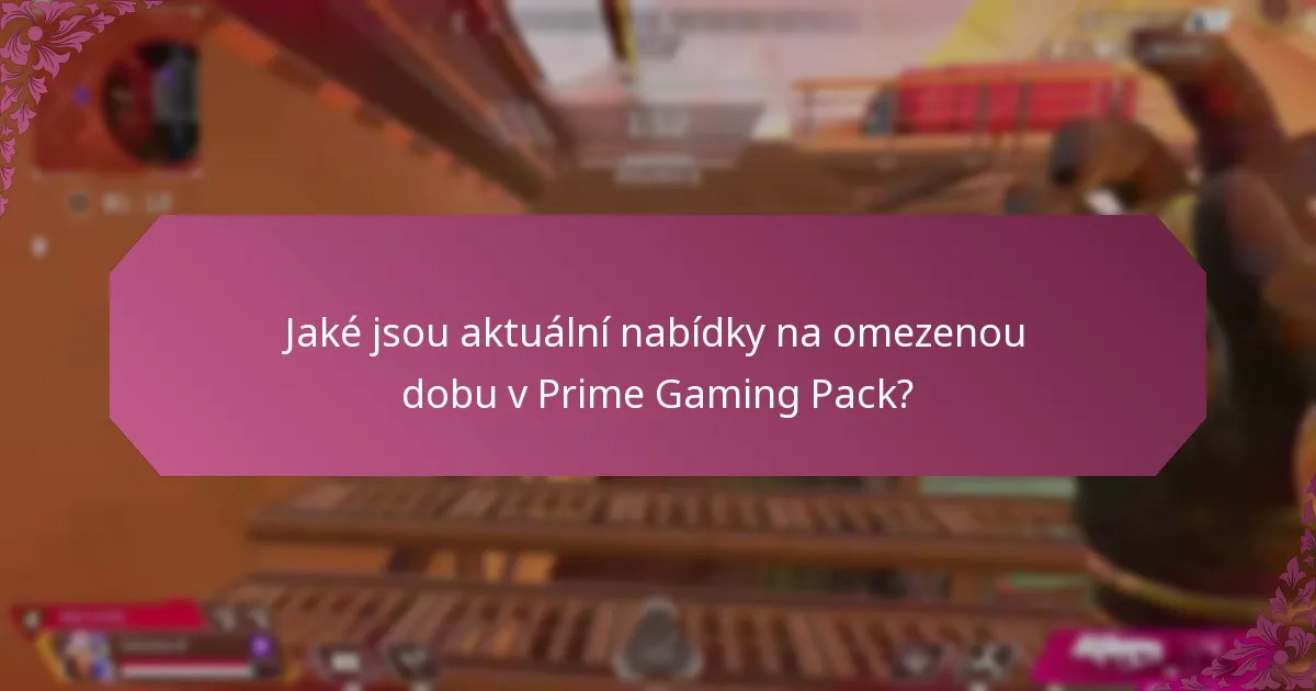 Jak se Prime Gaming Pack srovnává s jinými herními předplatitelskými službami?