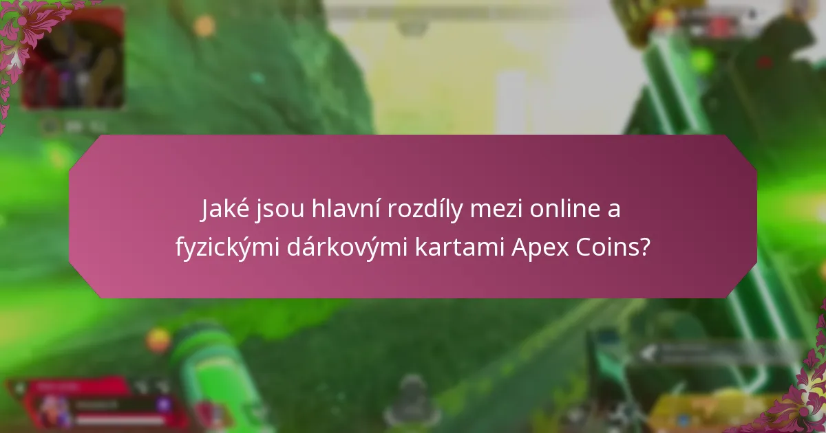 Jak se liší způsoby doručení dárkových karet Apex Coins?